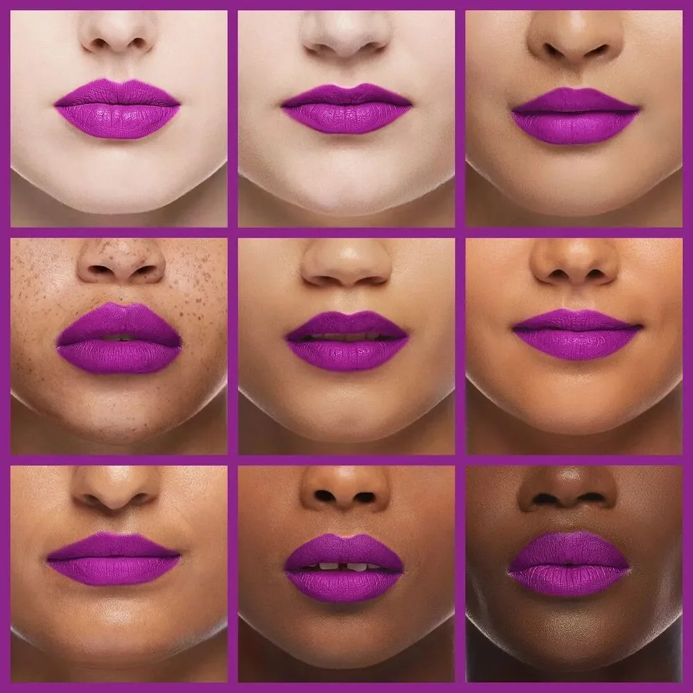 Milani Color Statement Matte Lipstick- 65 Matte Glam, Purple Rare Discontinued